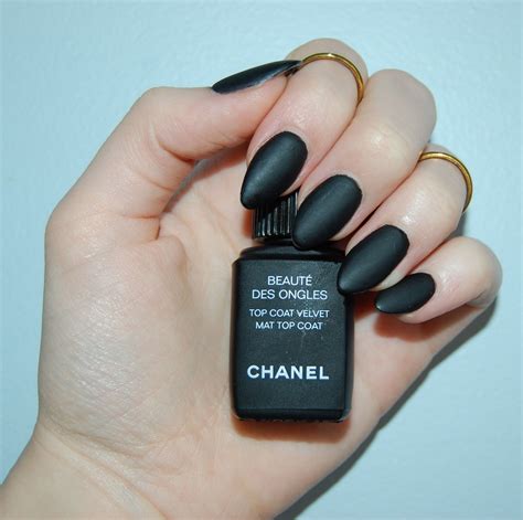 chanel matte black nail polish review|Chanel nail polish reviews.